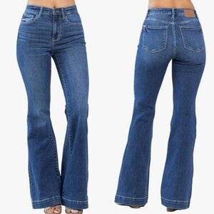 Judy Blue Dark Wash Flare Jeans